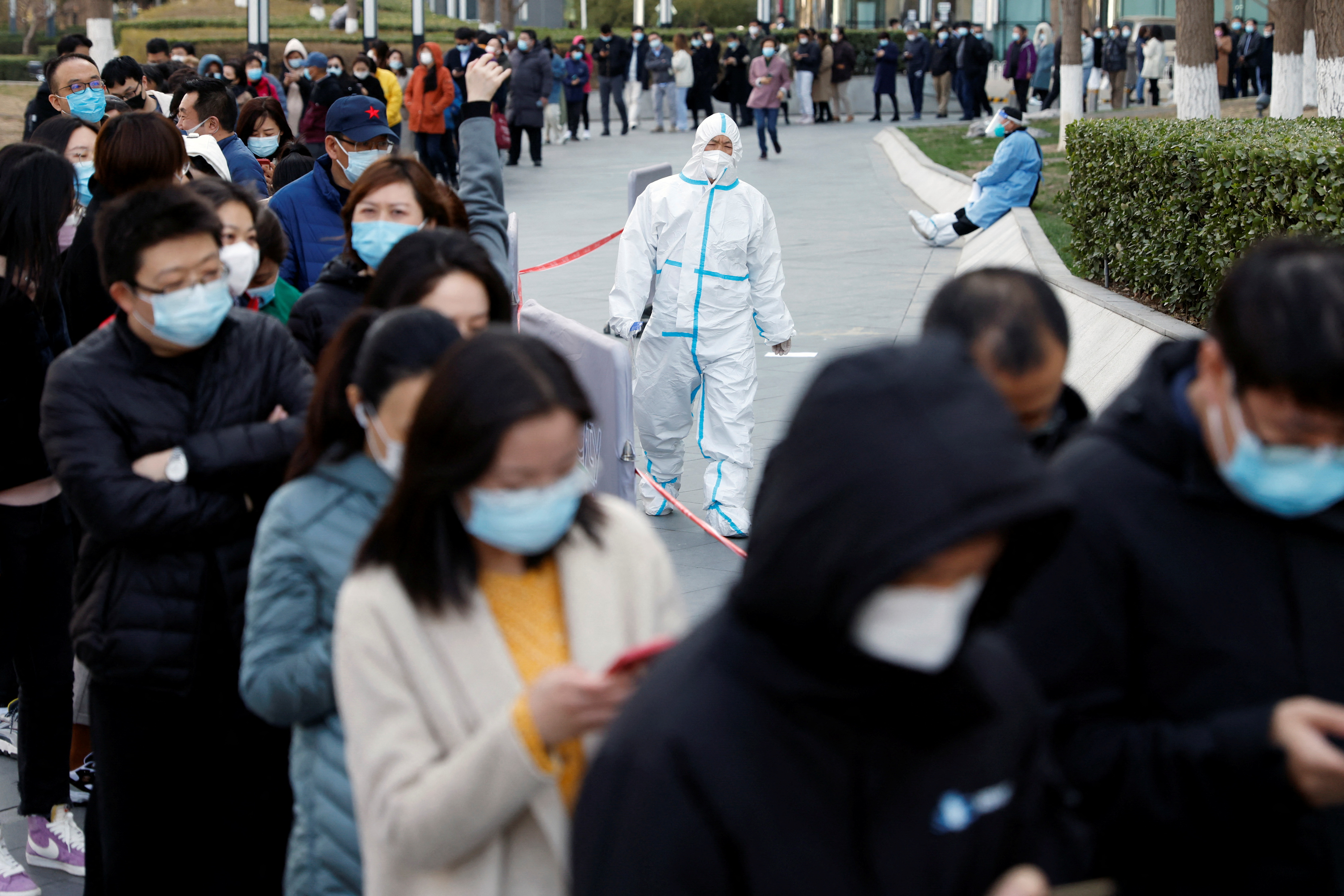 image &#8216;Refuse quarantine!&#8217;: frustrations mount as China replays Covid controls