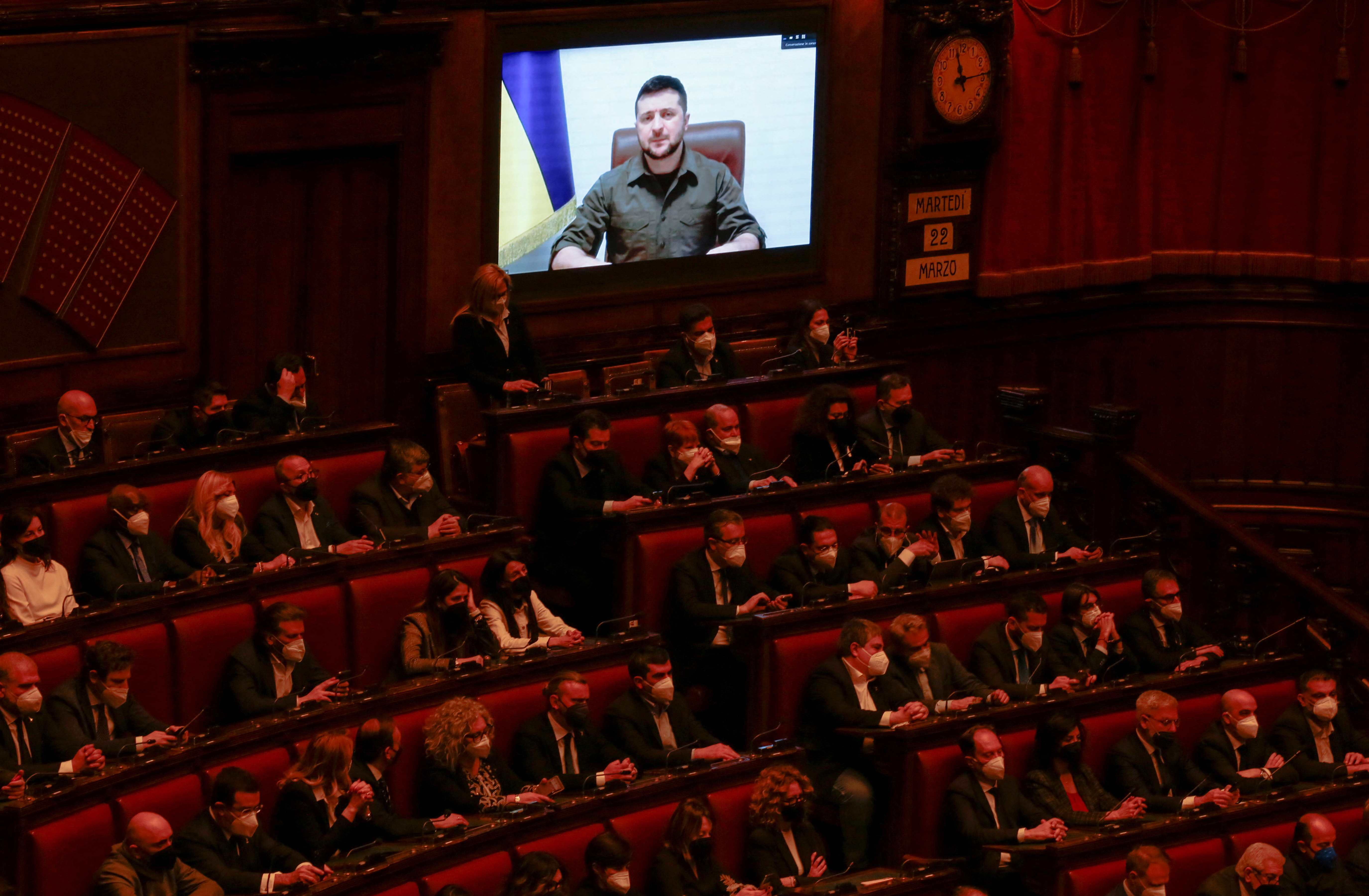 image Ukrainian president warns Russia war could lead to famine in other nations