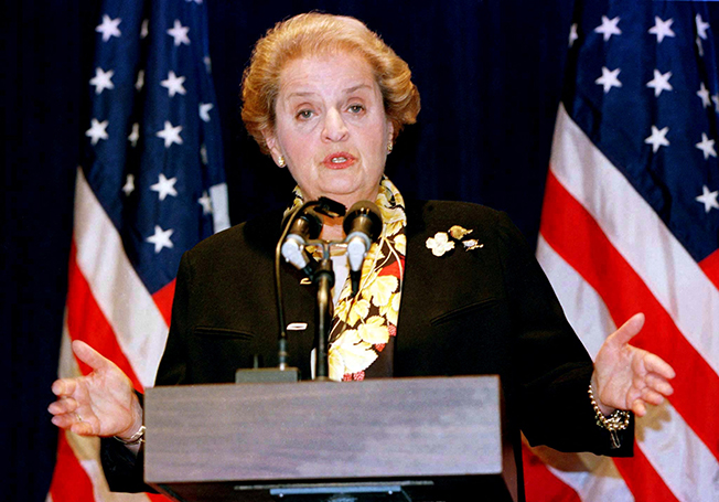 image Madeleine Albright, former US secretary of state, dies at 84