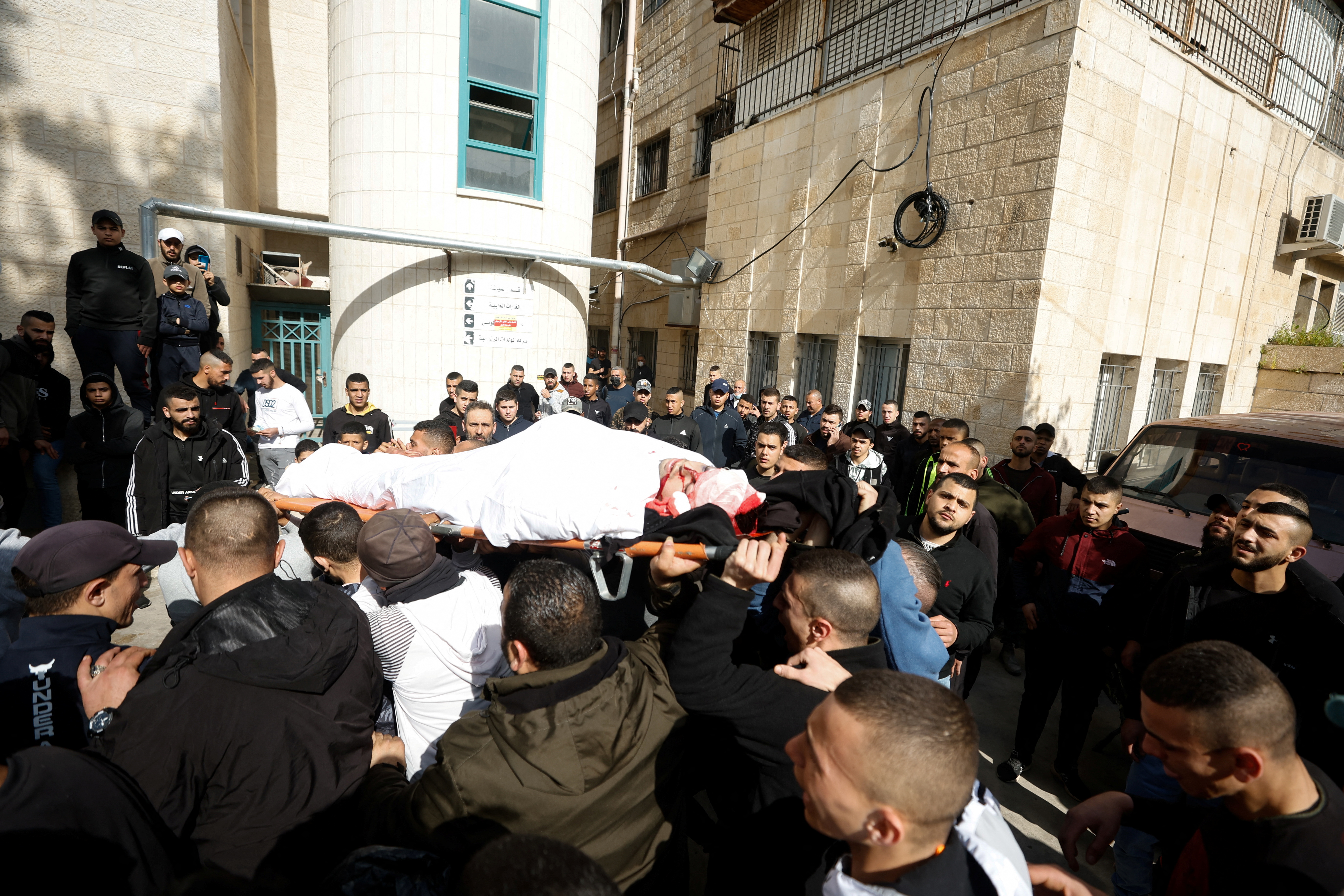 image Israeli forces on West Bank raid kill two Palestinians during clashes