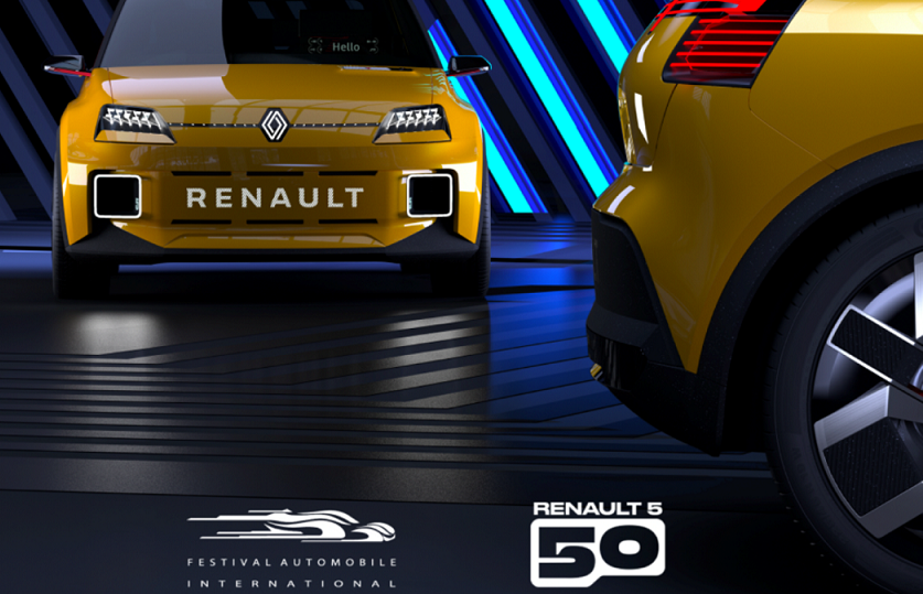 image Festival Automobile International awards Renault two prizes