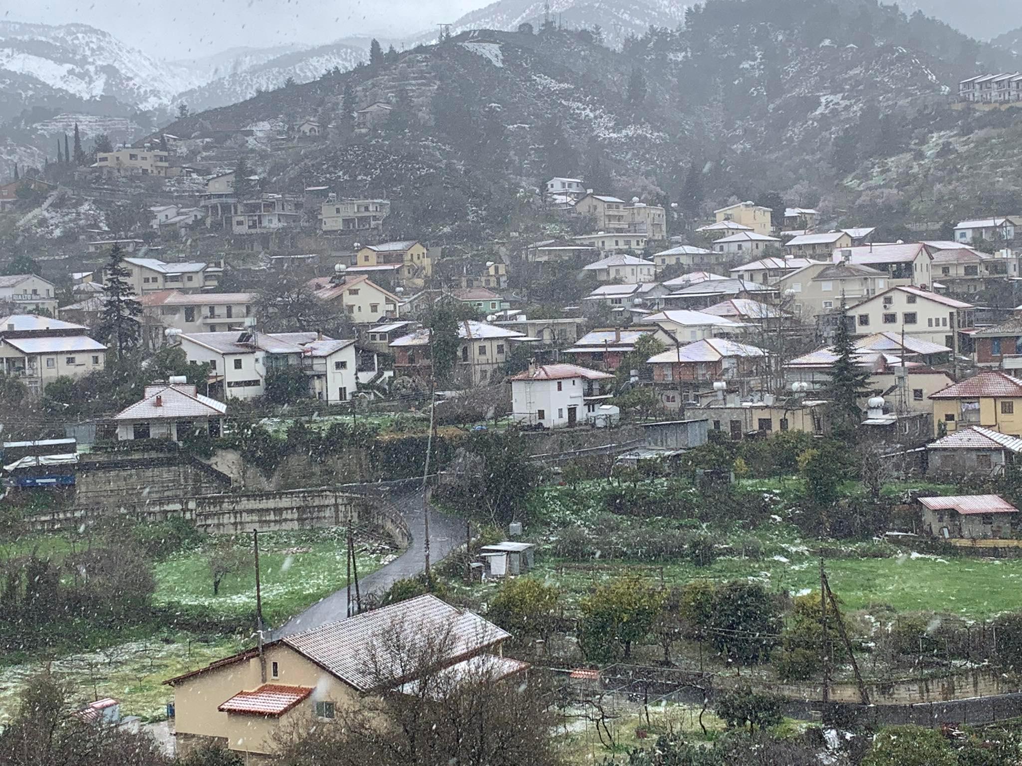 image Trees uprooted, mountain roads closed as Philippos continues to batter the island