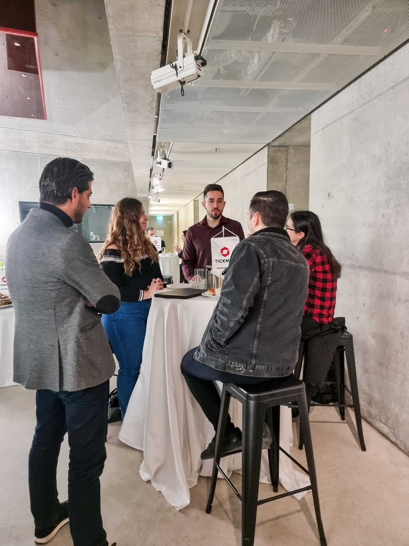 students received feedback at the informal dinner
