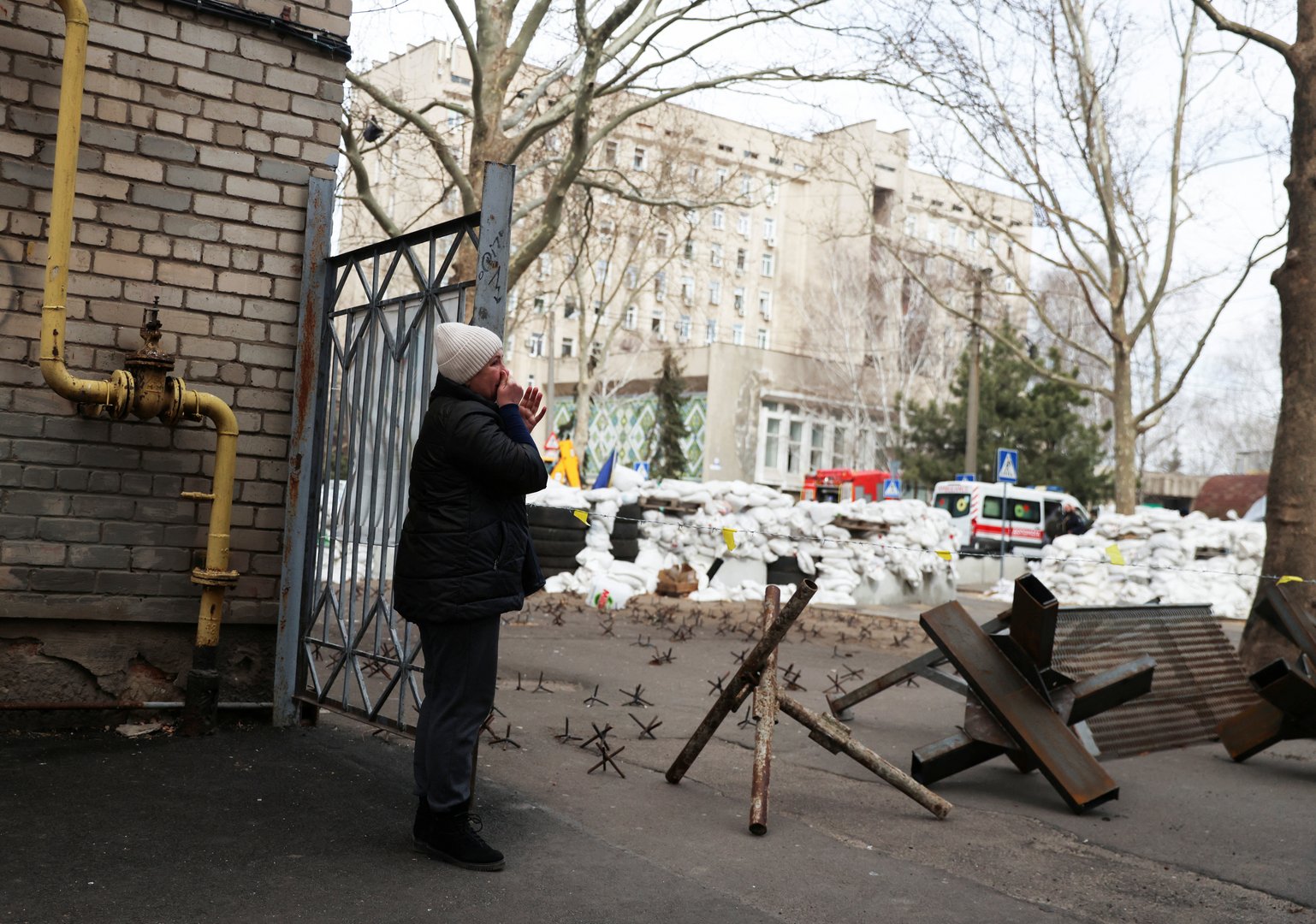 image Twelve killed in Ukraine&#8217;s Mykolaiv as rocket blasts hole in regional HQ