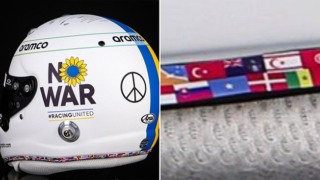 image Vettel reported for Turkish Cypriot flag on helmet