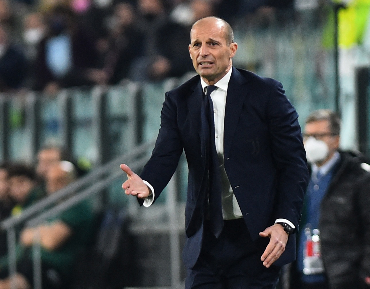 image Allegri fumes at questions over Juve season after Villarreal loss