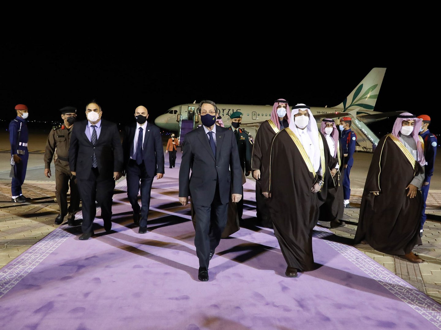 image Anastasiades on official visit to Saudi Arabia