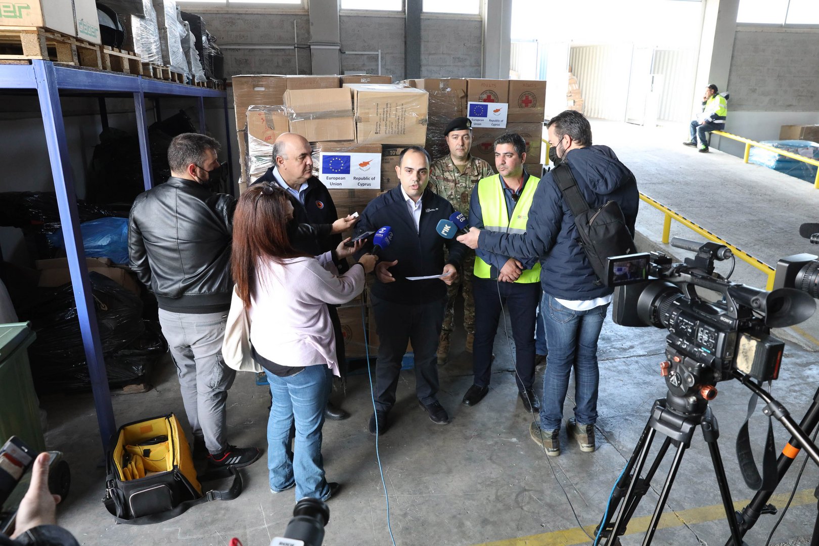 image Cyprus collects enough Ukraine donations to fill 15 shipping containers