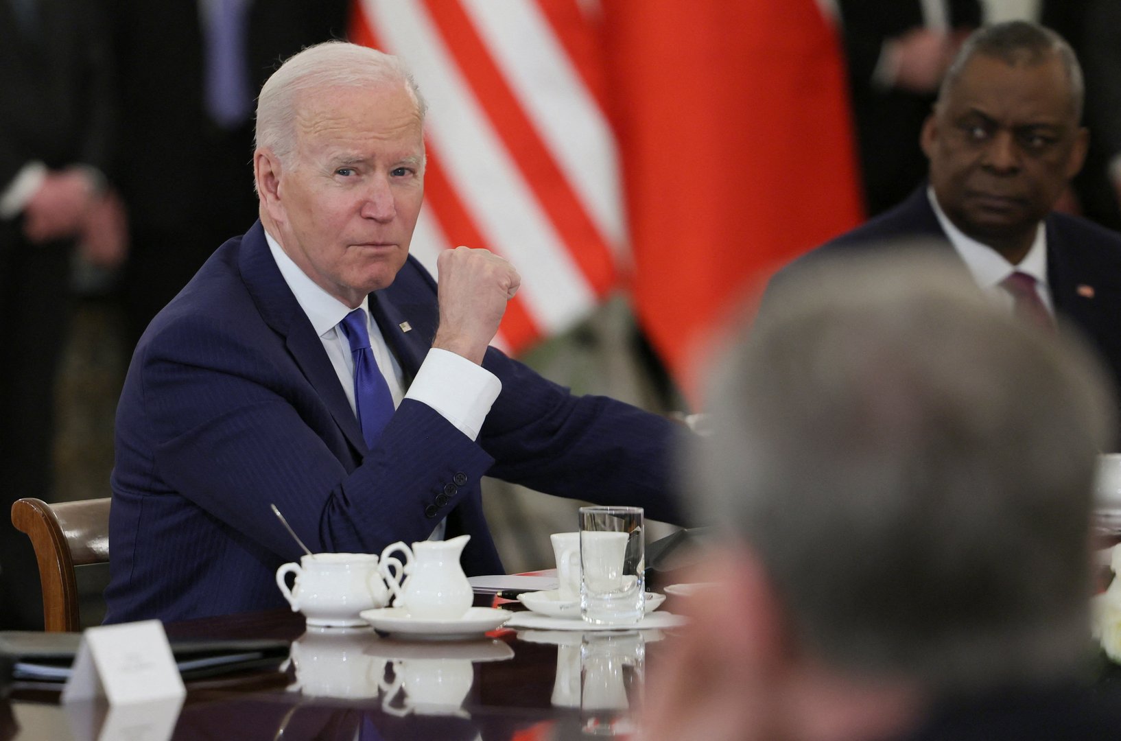 image Biden meets top Ukrainian officials in Poland (Update 2)