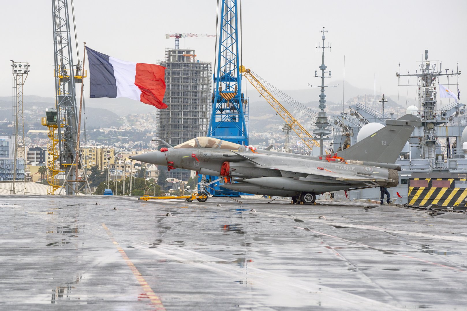 image France-Cyprus co-operation highlighted by visit to naval vessel