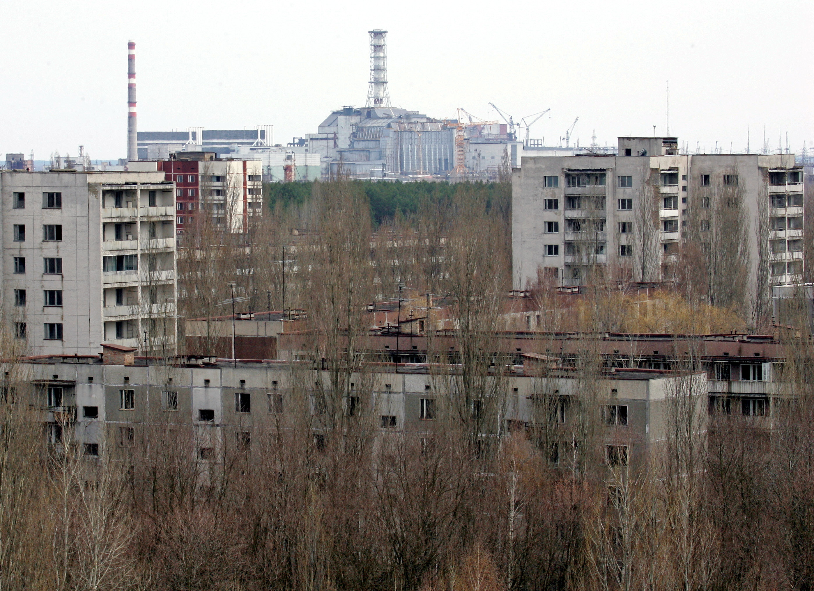 cover Ukraine says Russian drone struck nuclear-fuel storage facility near Chernobyl