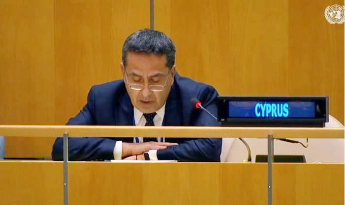 image Nicosia stands in solidarity with Ukraine, condemns Russia, says ambassador to UN