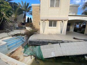 feature bejay a view of one the affected houses taken recently