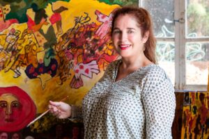 feature lambis margaret paraskos, the director of the cyprus college of art
