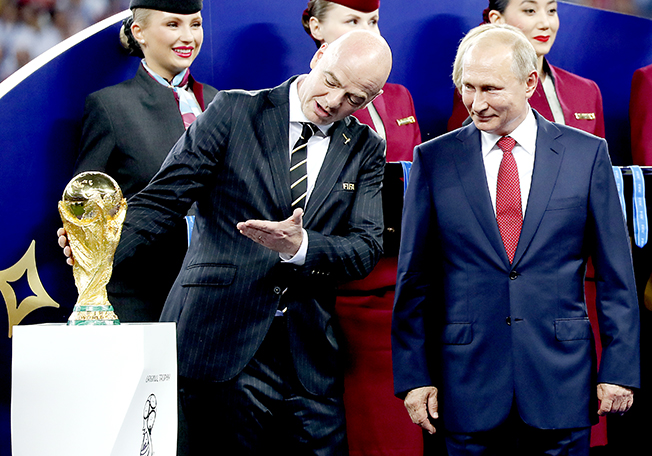 image FIFA boss steps sharply back from contested biennial World Cup plan
