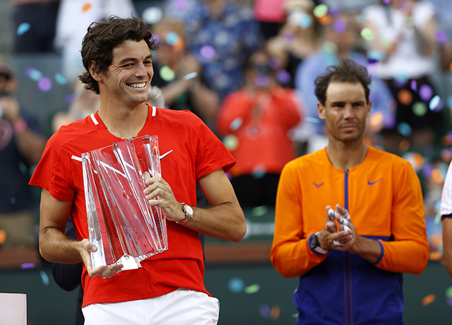 image Fritz inflicts Nadal&#8217;s first defeat of the year