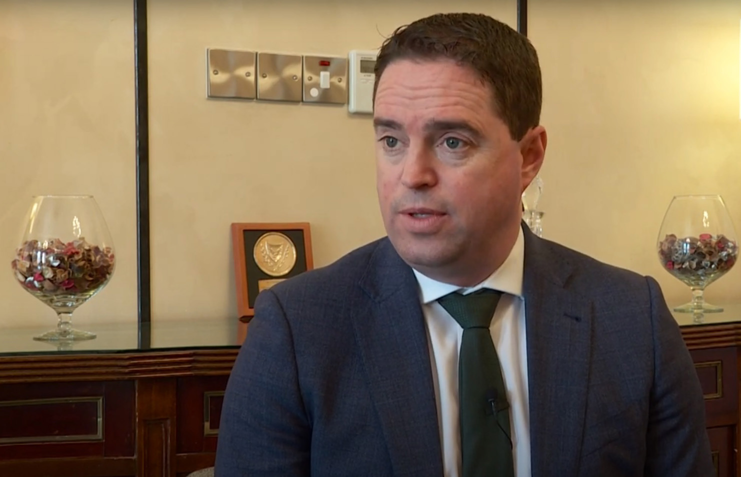 image Ireland seeks closer trade relations with Cyprus (with video)