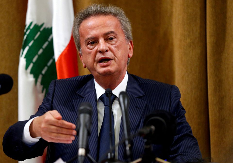 image Lebanon&#8217;s central bank chief is suspect in 120 mln euro asset freeze case