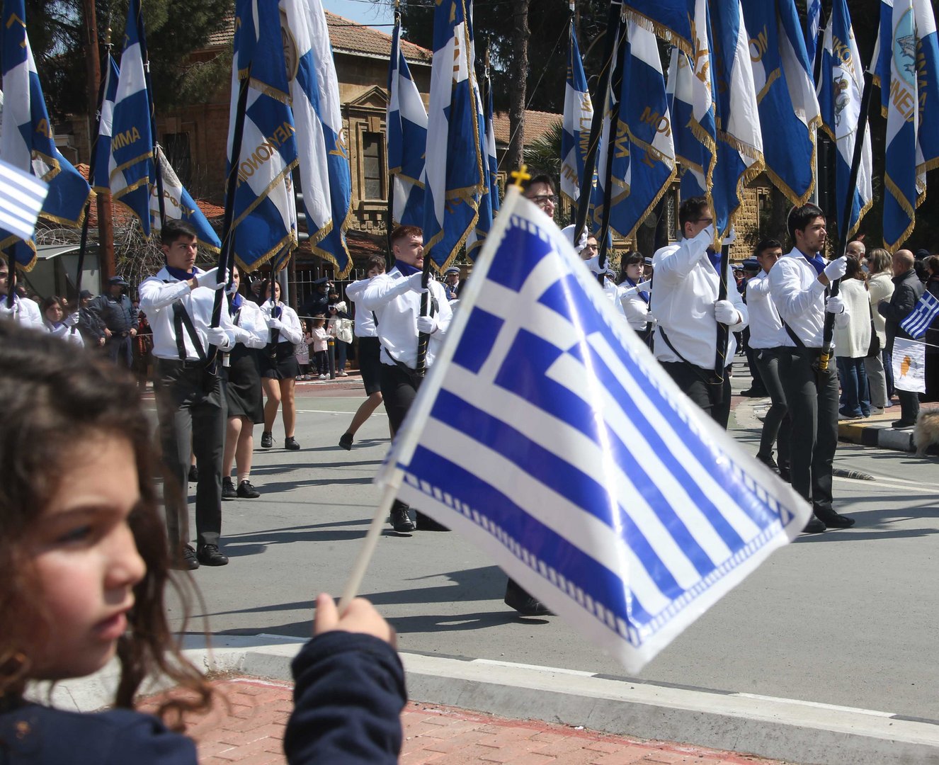 image Greece, on 1821 anniversary, says it will continue to stand by Cyprus