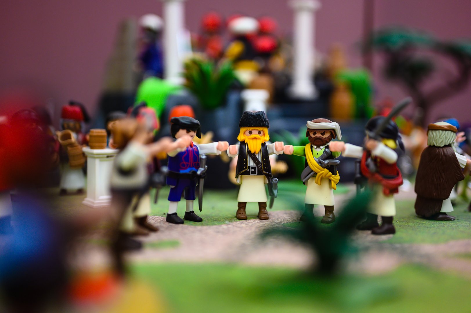 eΚΘΕΣΗ ΓΙΑ ΤΟ 1821 ΜΕ ΦΙΓΟΥΡΕΣ & ΔΙΟΡΑΜΑΤΑ playmobilΣΤΟ ΠΟΛΙΤΙΣΤΙΚΟ ΙΔΡΥΜΑ ΤΡΑΠΕΖΑΣ ΚΥΠΡΟΥ