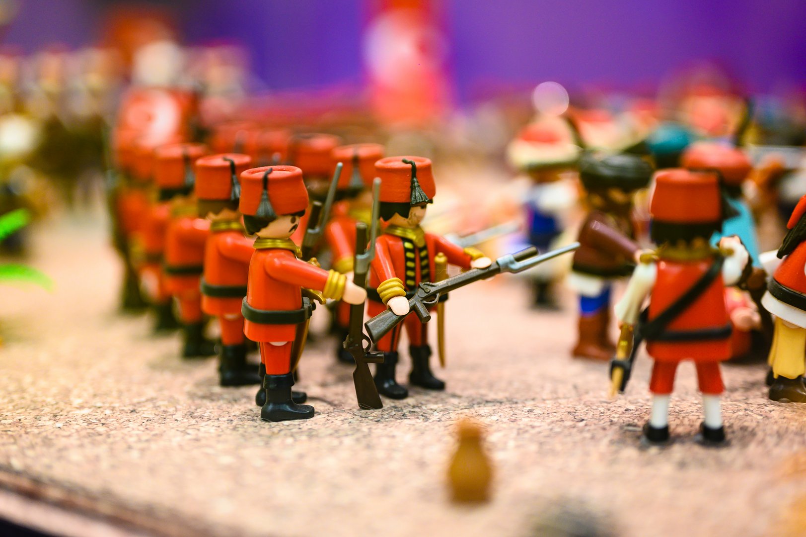image 1821 revolution to be staged with Playmobil figures
