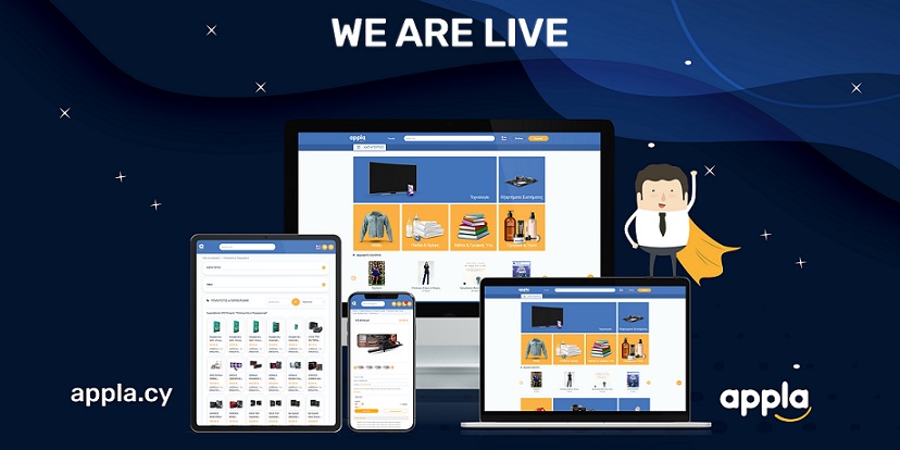 image APPLA! Cyprus&#8217; leading e-commerce technology goes live