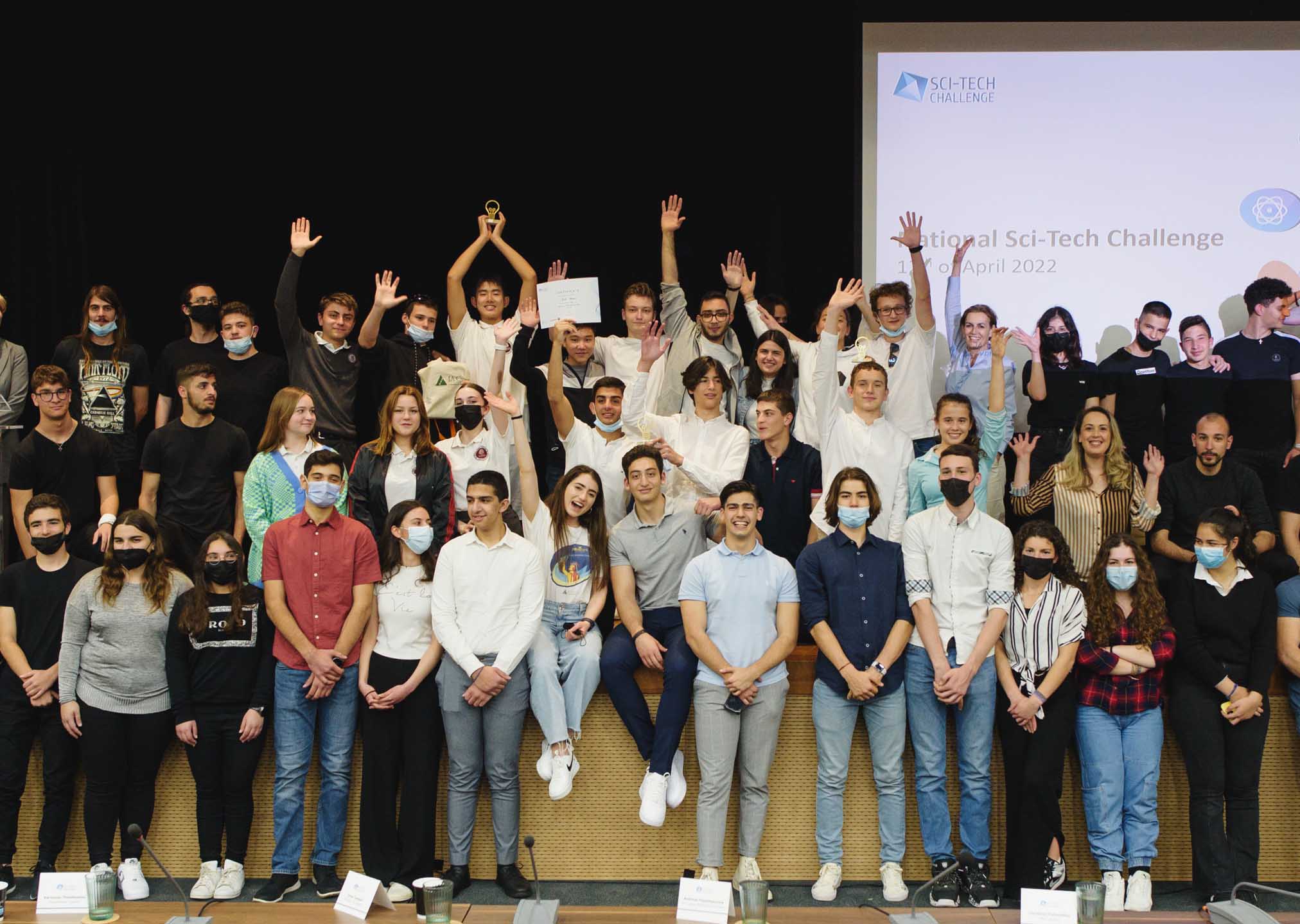 image Larnaca students taking part in European Sci-Tech contest   