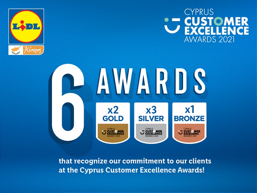 image Lidl wins six awards at Cyprus Customer Excellence Awards