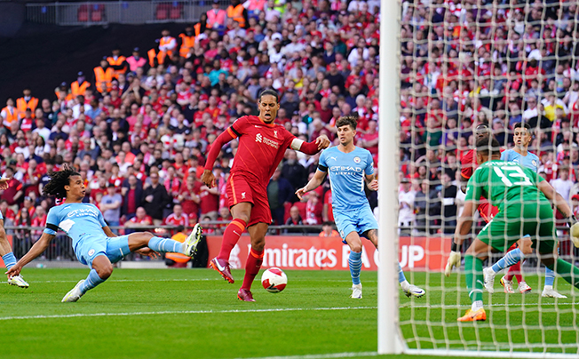 image Van Dijk savours Liverpool’s shot at quadruple after injury struggles