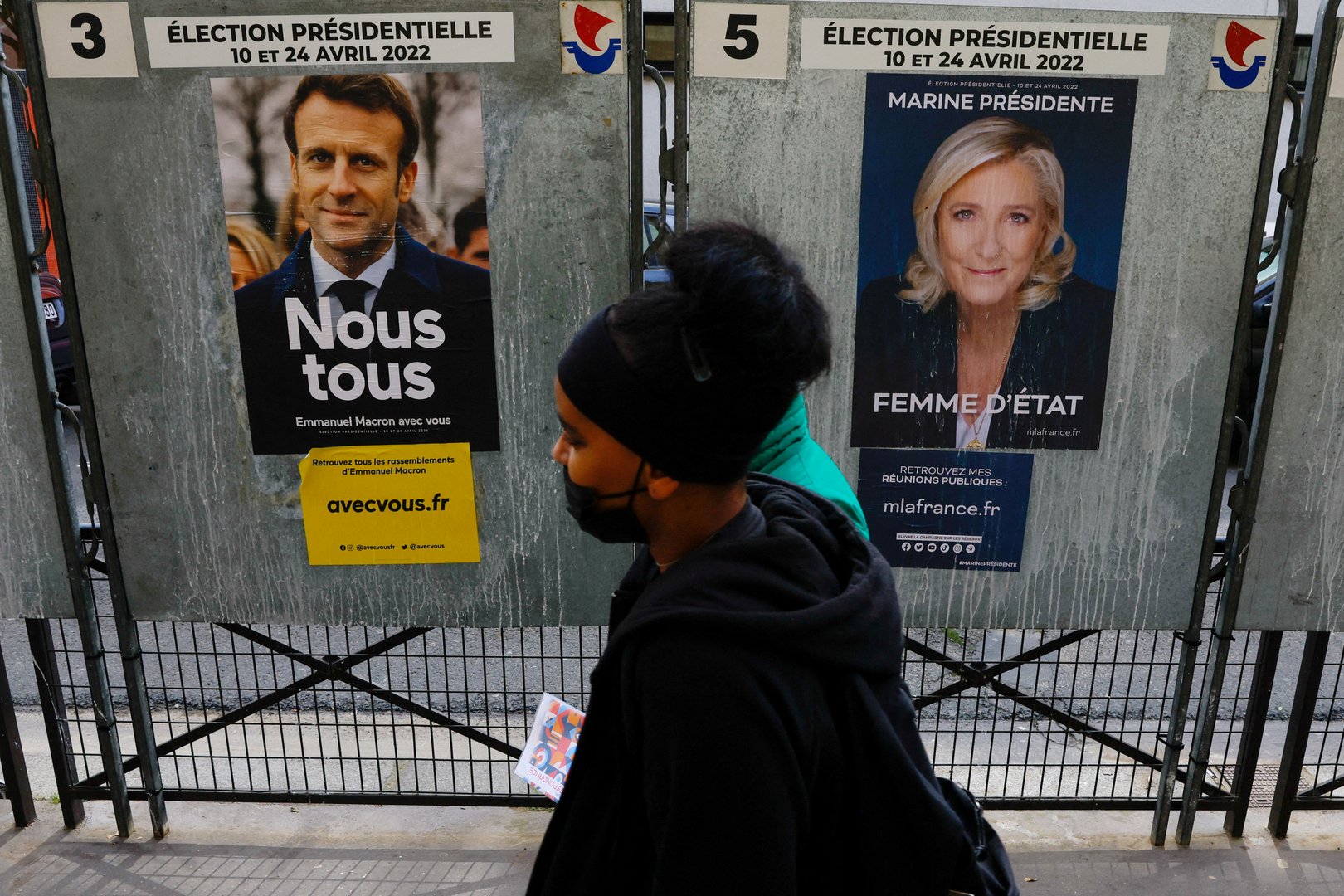 image Macron regrets entering France&#8217;s presidential race late as Le Pen cuts lead