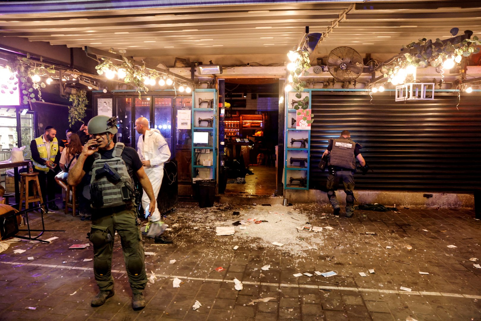 image Palestinian who killed 2 in Tel Aviv shot by Israeli forces
