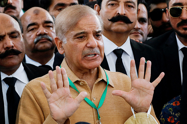 image Shehbaz Sharif elected Pakistan&#8217;s prime minister for second term