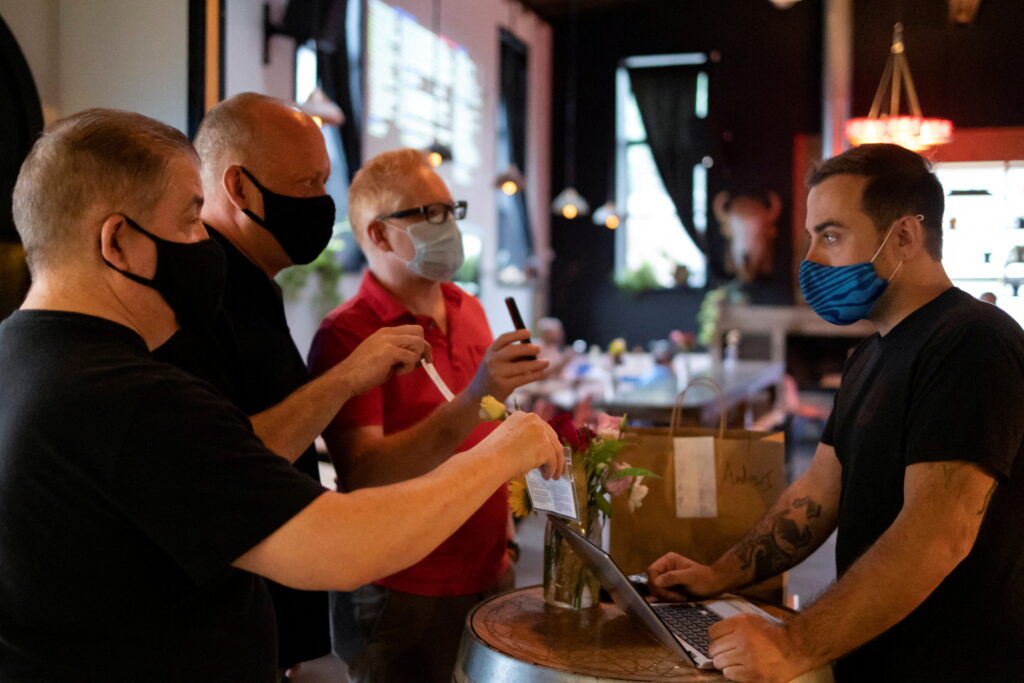 file photo: proof of vaccination required upon entry to restaurants in philadelphia