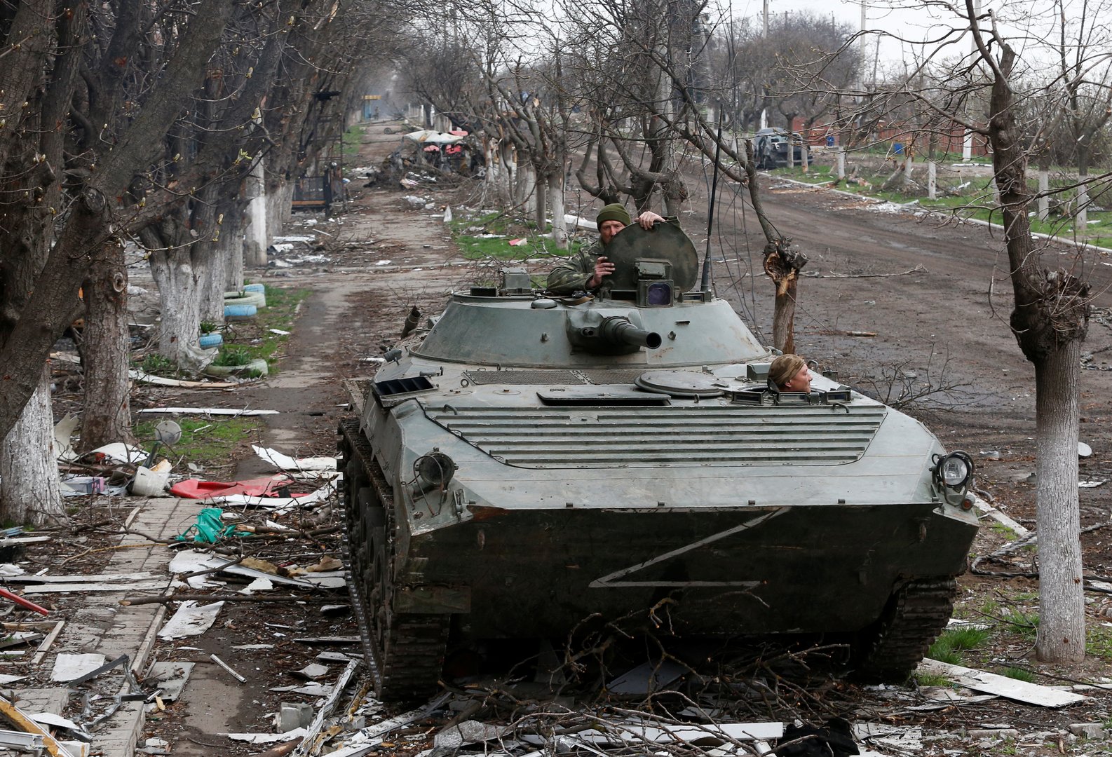 image Russia pledges more strikes on Kyiv after missile attack, says took Mariupol plant