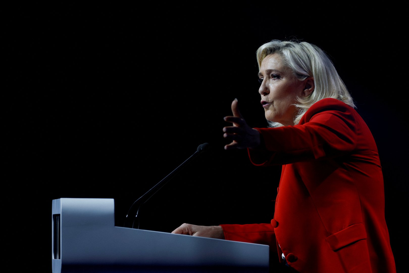 image French prosecutor studying EU anti-fraud agency report on Le Pen