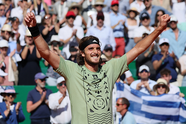image Tsitsipas defends his Monte Carlo Masters title