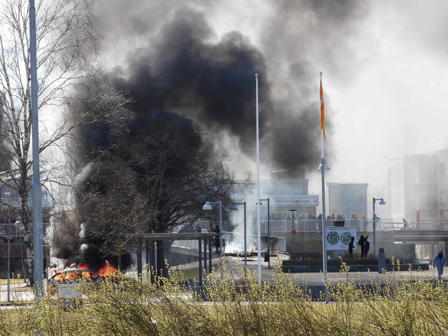 image People injured in Quran burning related riots in Sweden