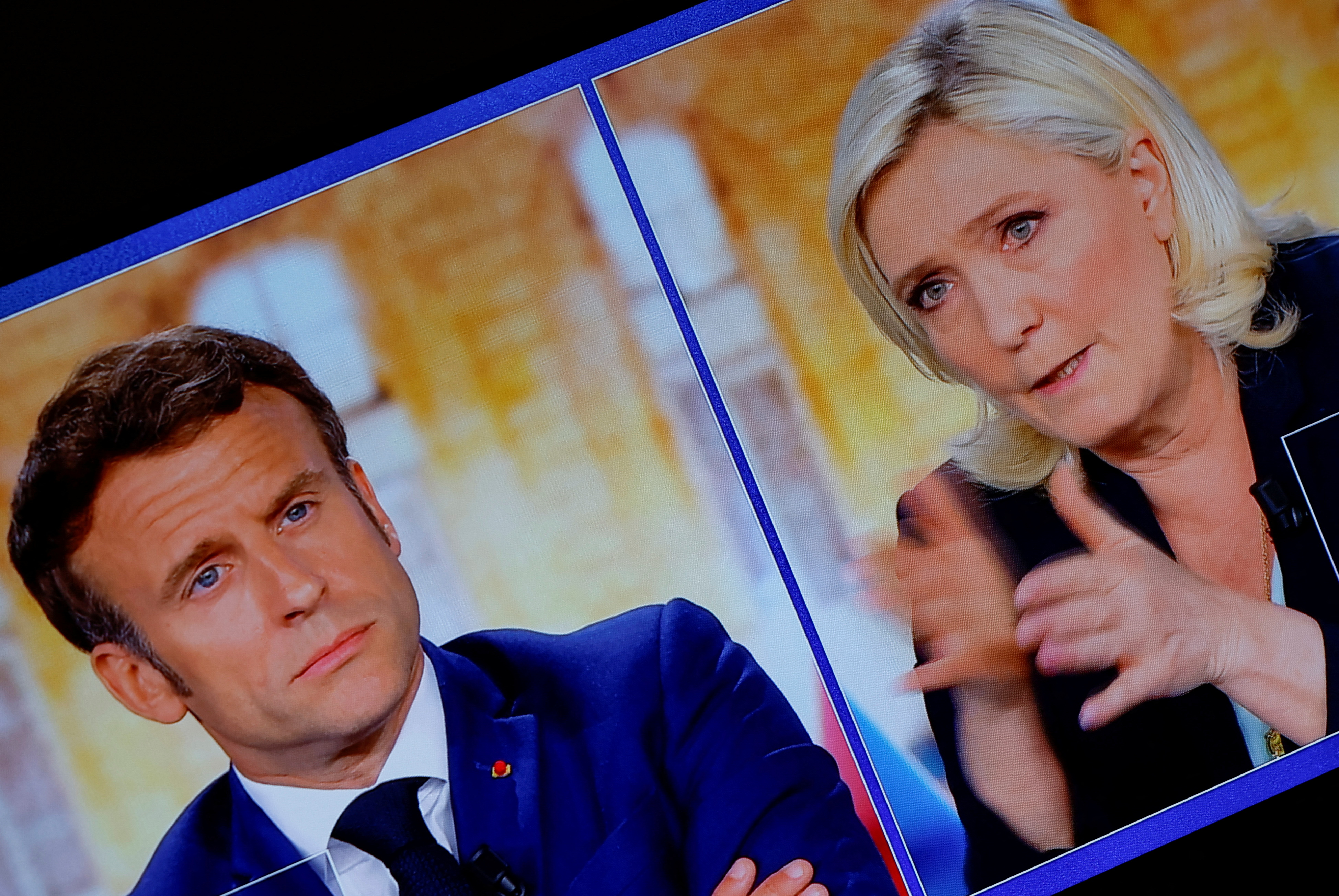 image French elections: A false start and a Russian loan, Macron-Le Pen debate takeaways