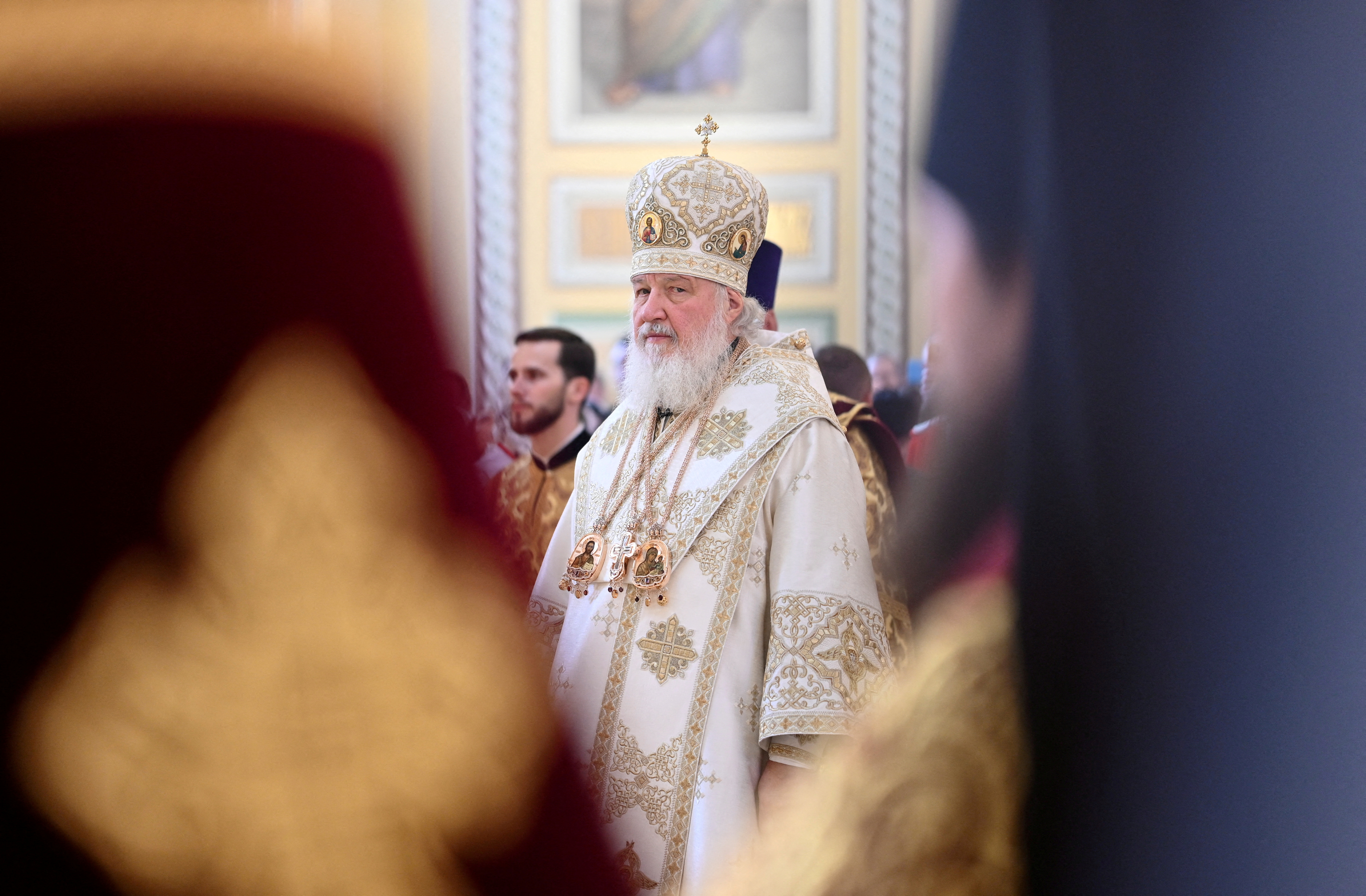 image Russian Patriarch prays for quick end to Ukraine conflict but avoids criticising it