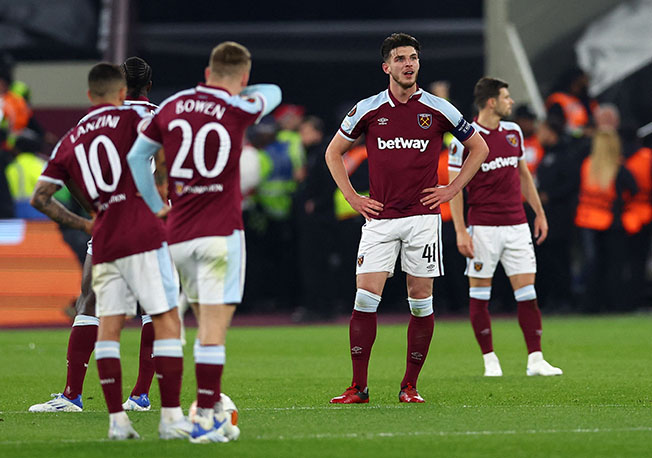 image West Ham and Rangers beaten in Europa League semis