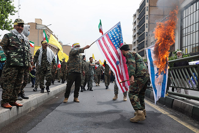 image Iran&#8217;s Guards commander says Israel creating conditions for own destruction