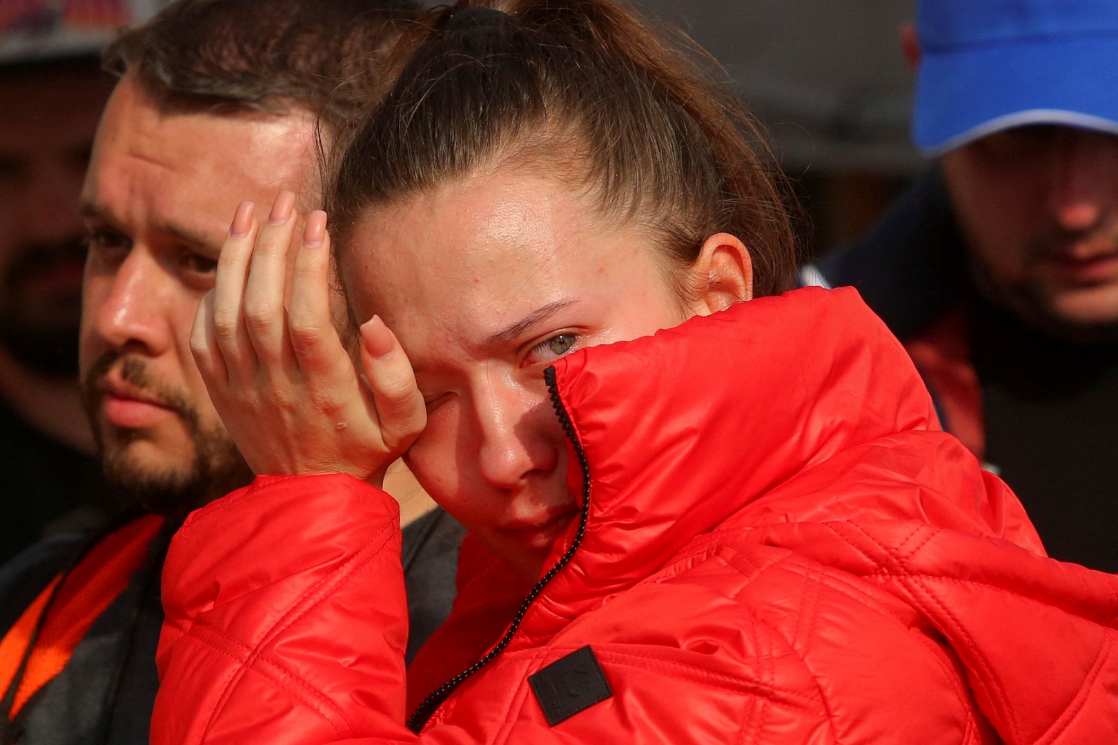 image Camp of Ukrainians at the US-Mexico border swells, as more refugees arrive