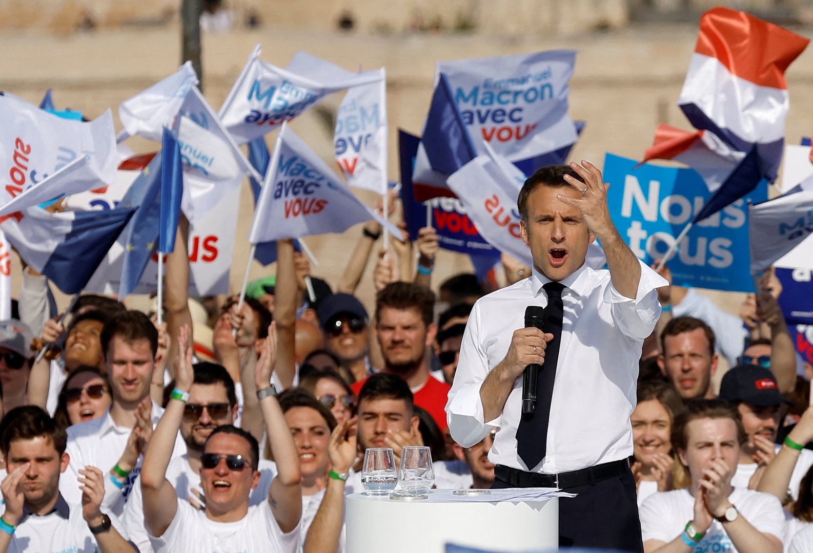 image France winds up election campaign of fear and loathing