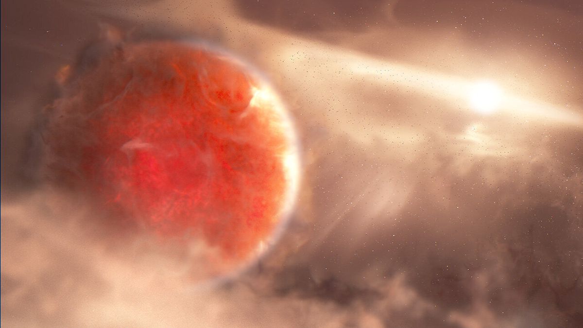 image Gigantic Jupiter-like alien planet observed still &#8216;in the womb&#8217;