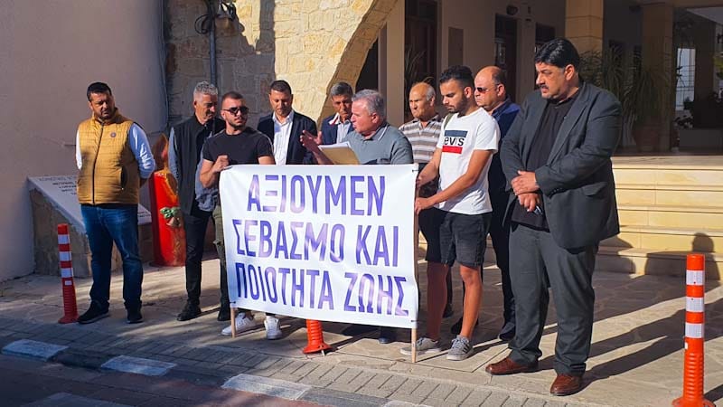 image Emba residents in protest over ‘huge’ numbers of refugees
