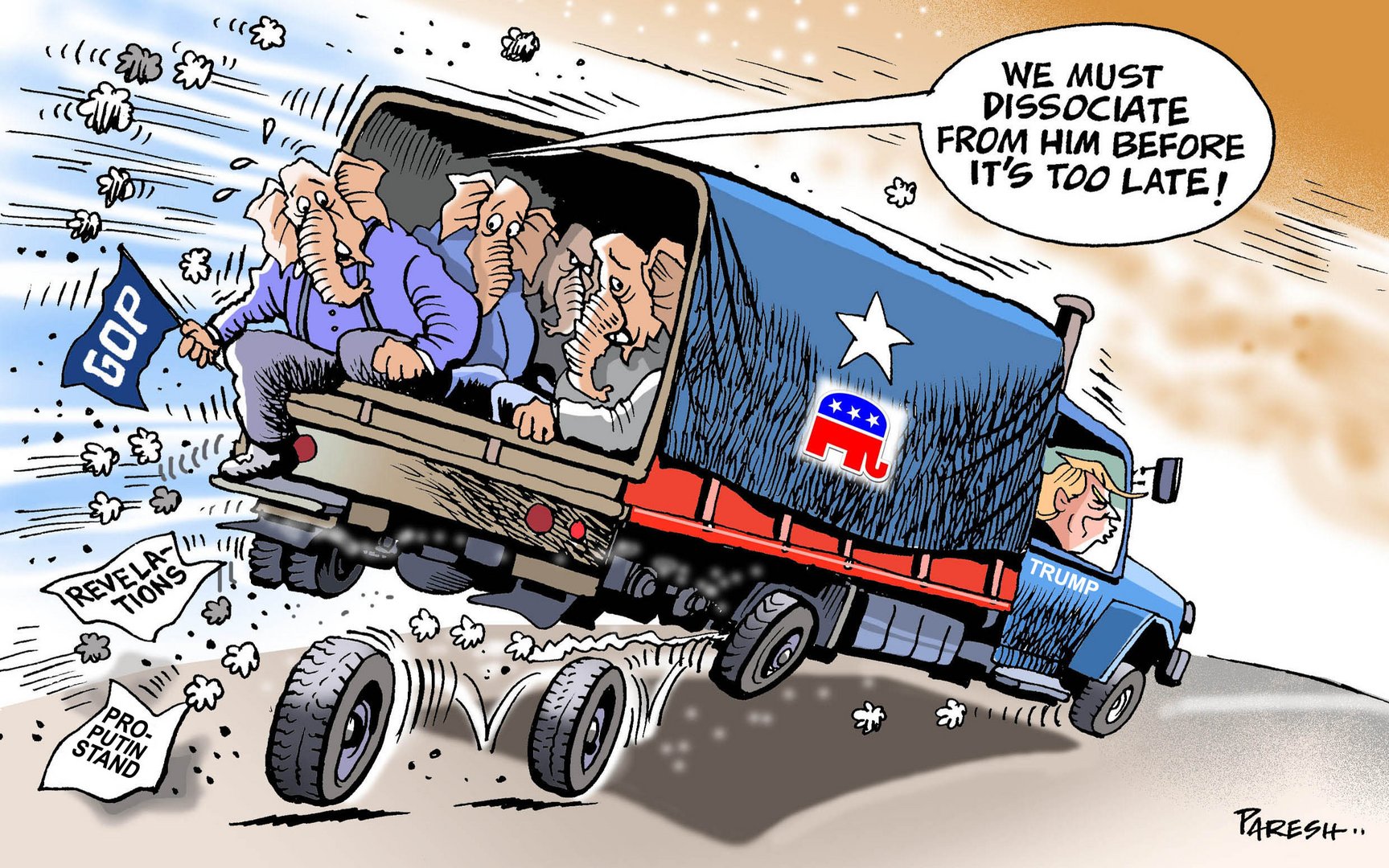 trump and gop concern