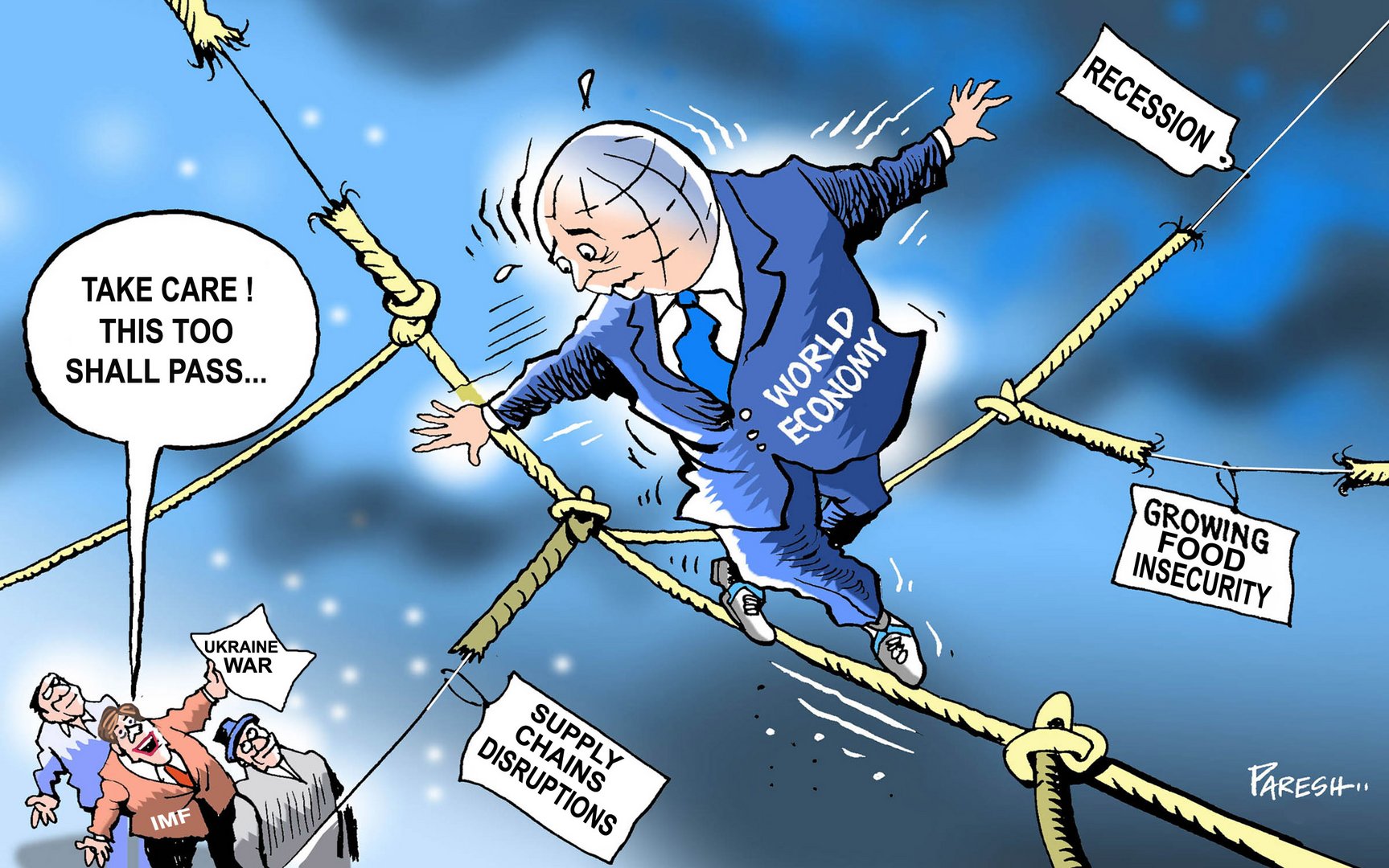 world economy and war