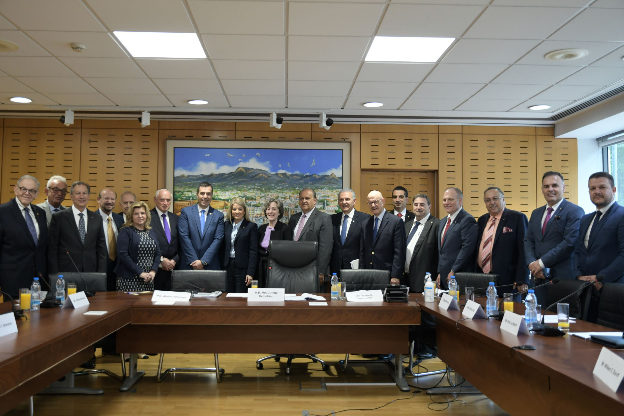 image Demetriou welcomes Greek-Jewish mission