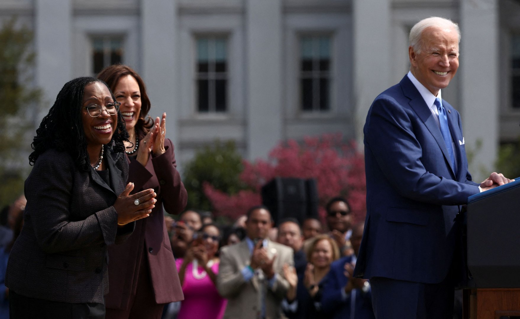image Biden lauds confirmation of Supreme Court pick Jackson