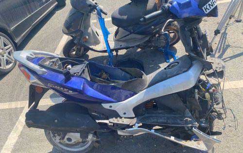 image Man critically injured in road accident